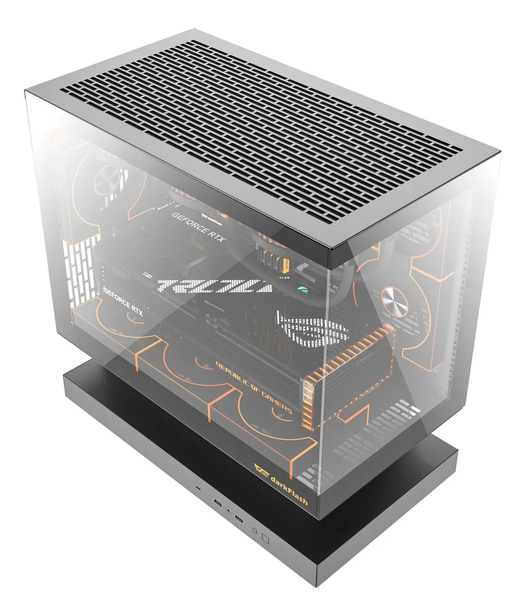 GABINETE DARK FLASH FLOATRON F1 M-ATX - Imagen 7